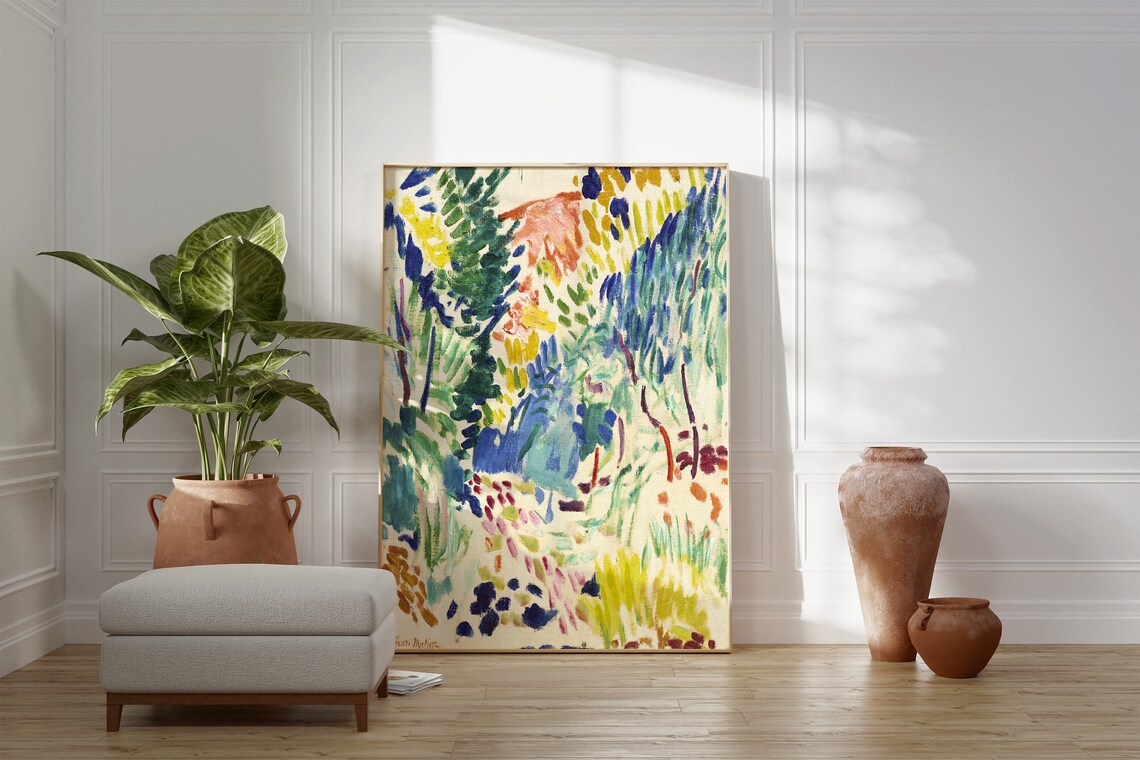 Henri Matisse Landscape at Collioure Art Print - Image 3