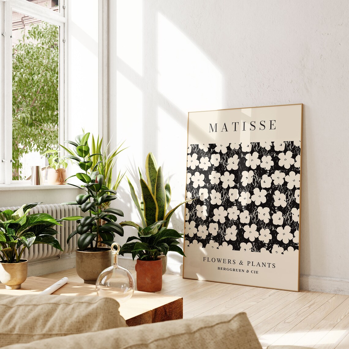 Henri Matisse Flowers and Plants Minimalist Art Print - Image 4