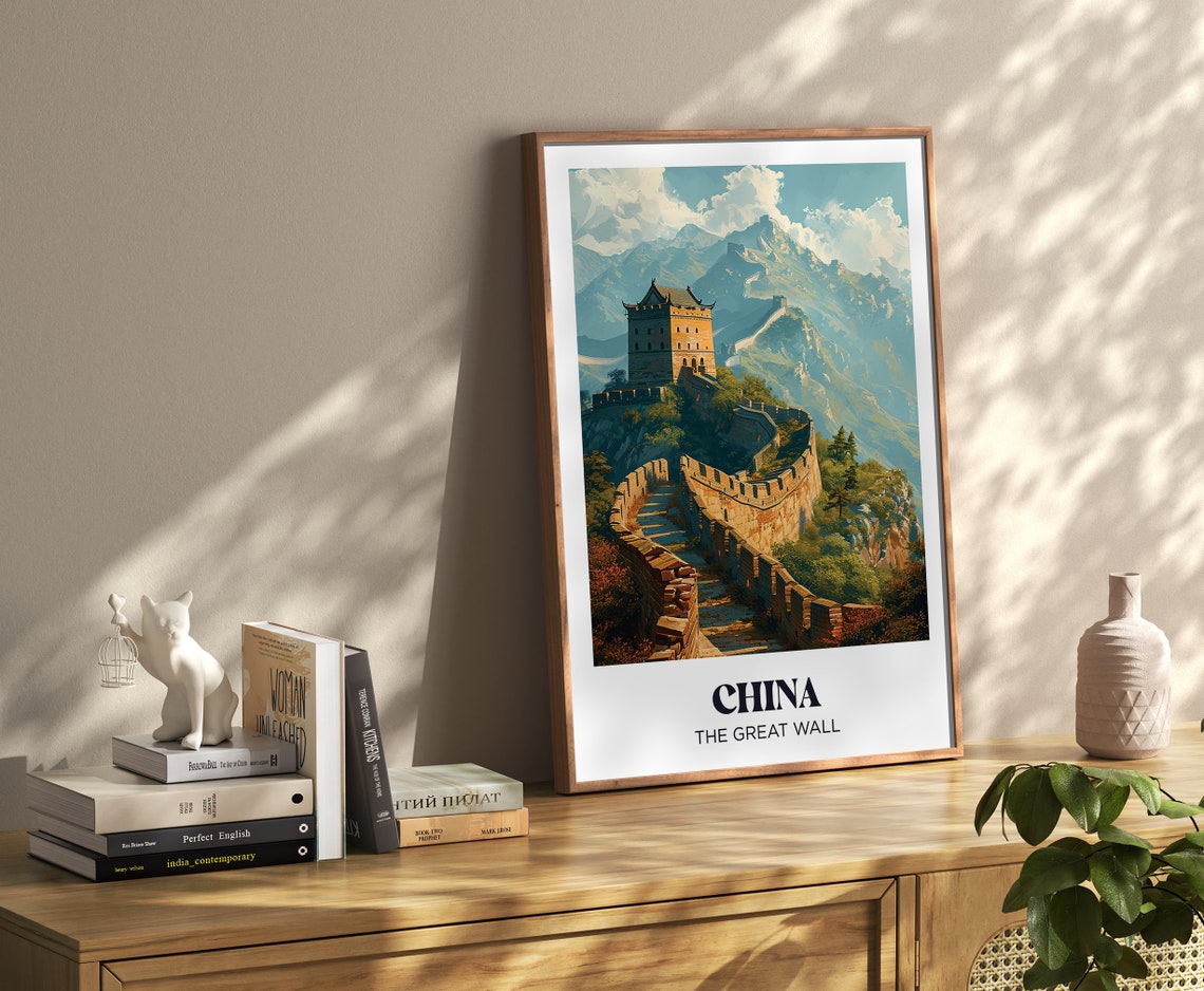 Chichen Itza Travel Poster Mexico Wall Art Print Chichen Itza Painting Illustration Mexico Watercolor Home Decor - Image 3