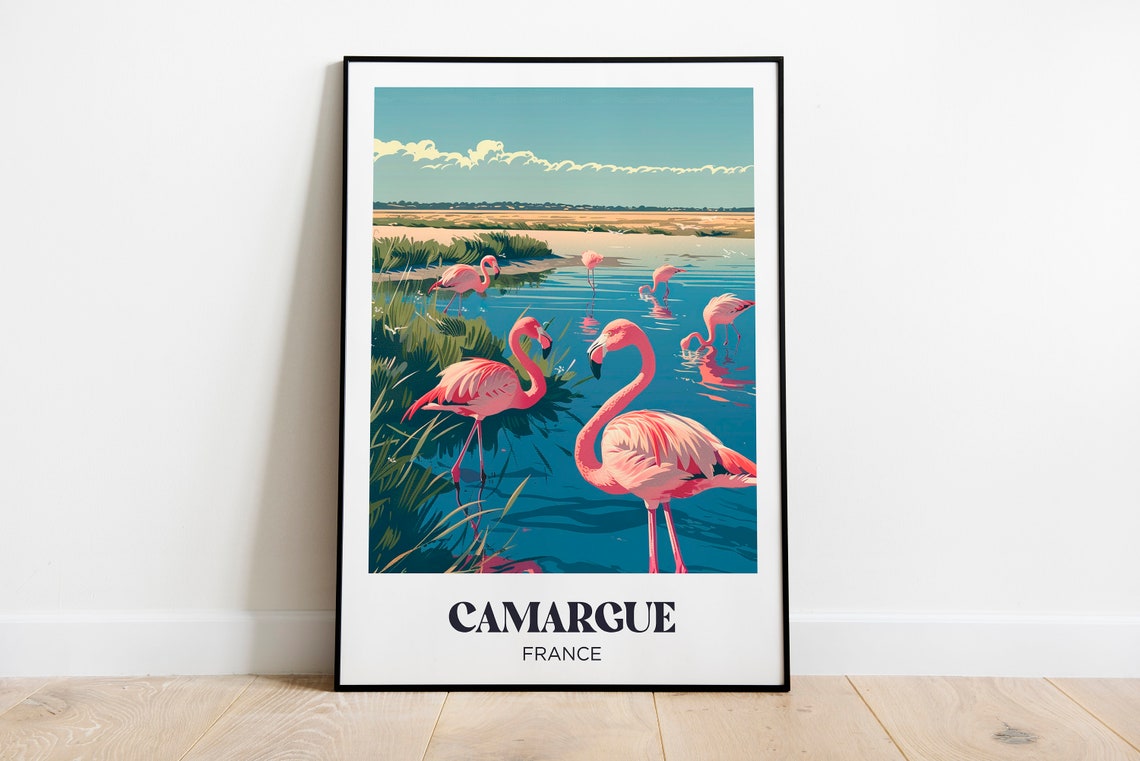 Provence Travel Poster French Provence Wall Art Print Provencal Farmhouse Painting Illustration French Watercolor Home Decor