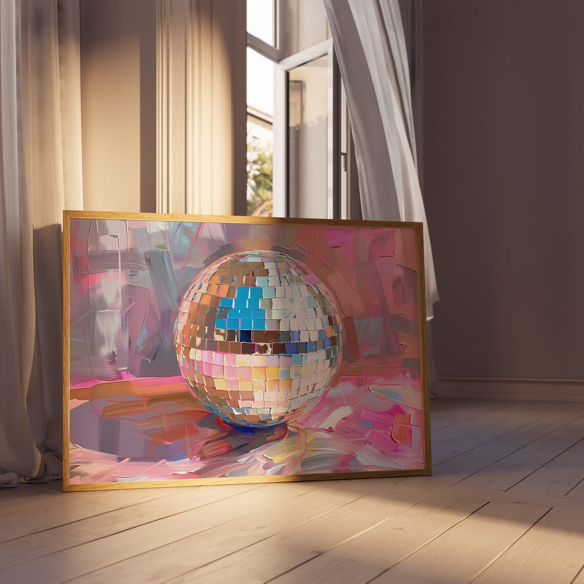 Mirrorball Aesthetic Music Poster, Dorm Decor - Image 2
