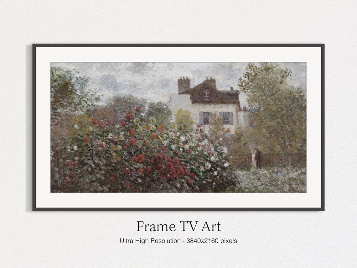 Spring Garden Painting, Classic Scenery