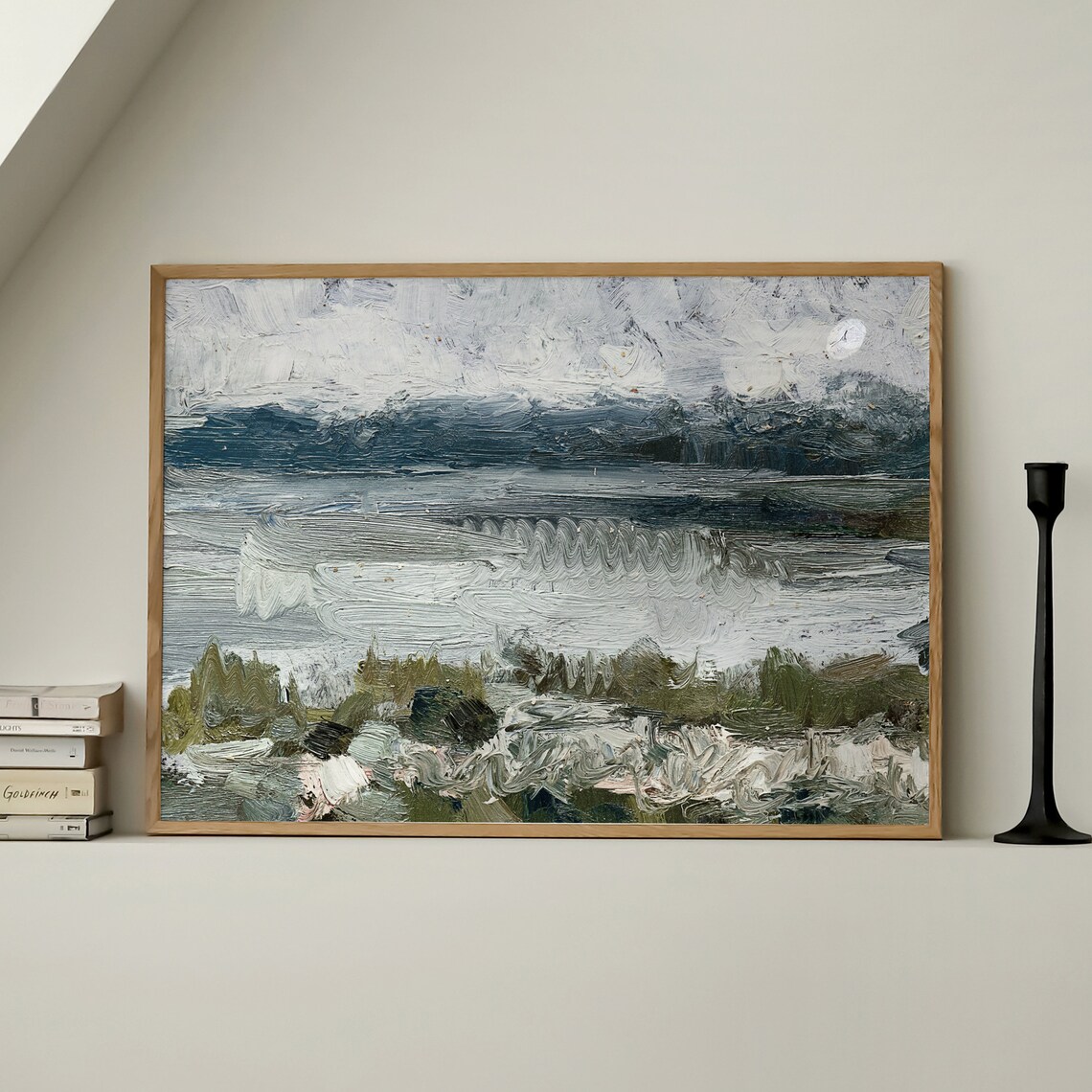 Abstract Landscape Art Print, Home Decor - Image 4