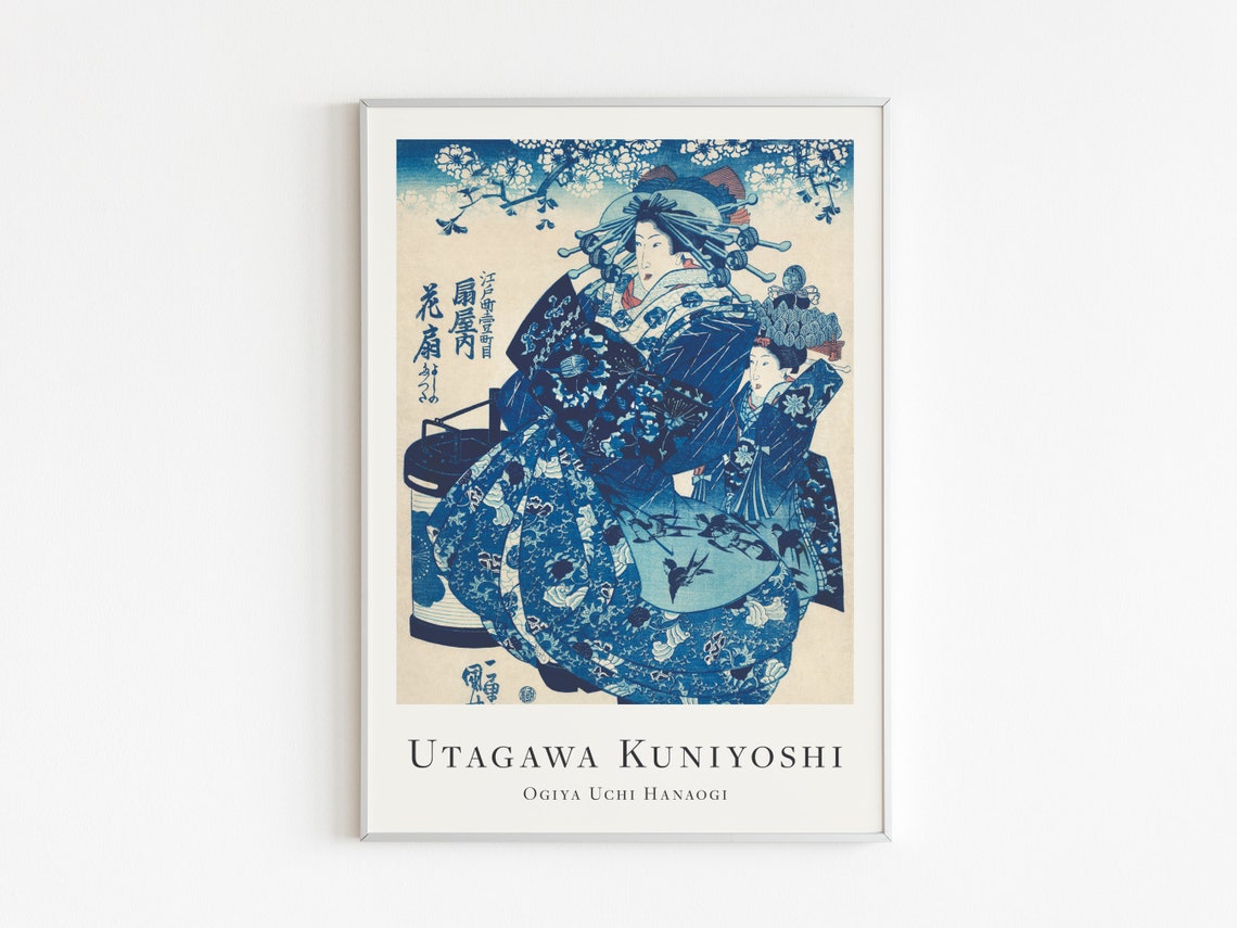 Japanese Wall Art Modern Home Decor Utagawa Kuniyoshi Exhibition Poster - Image 5