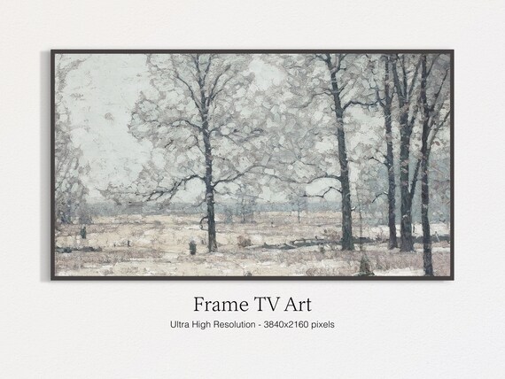 Frame Tv Winters Magic Painting Frame For Tv