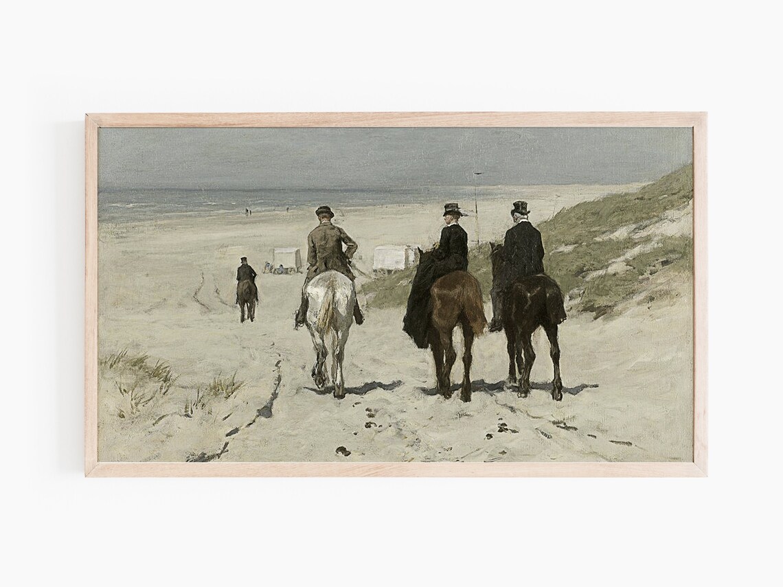 Frame TV Art, Vintage Oil Painting Print - Image 3