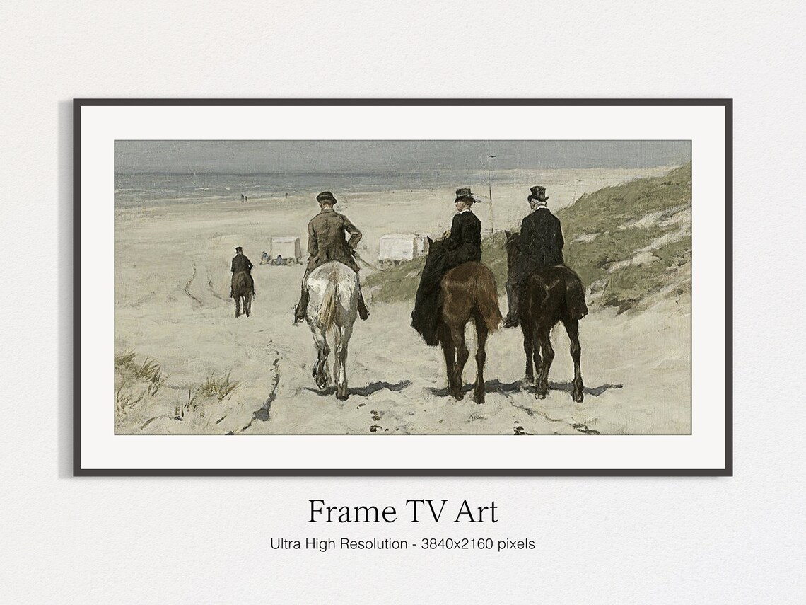 Frame TV Art, Vintage Oil Painting Print - Image 5
