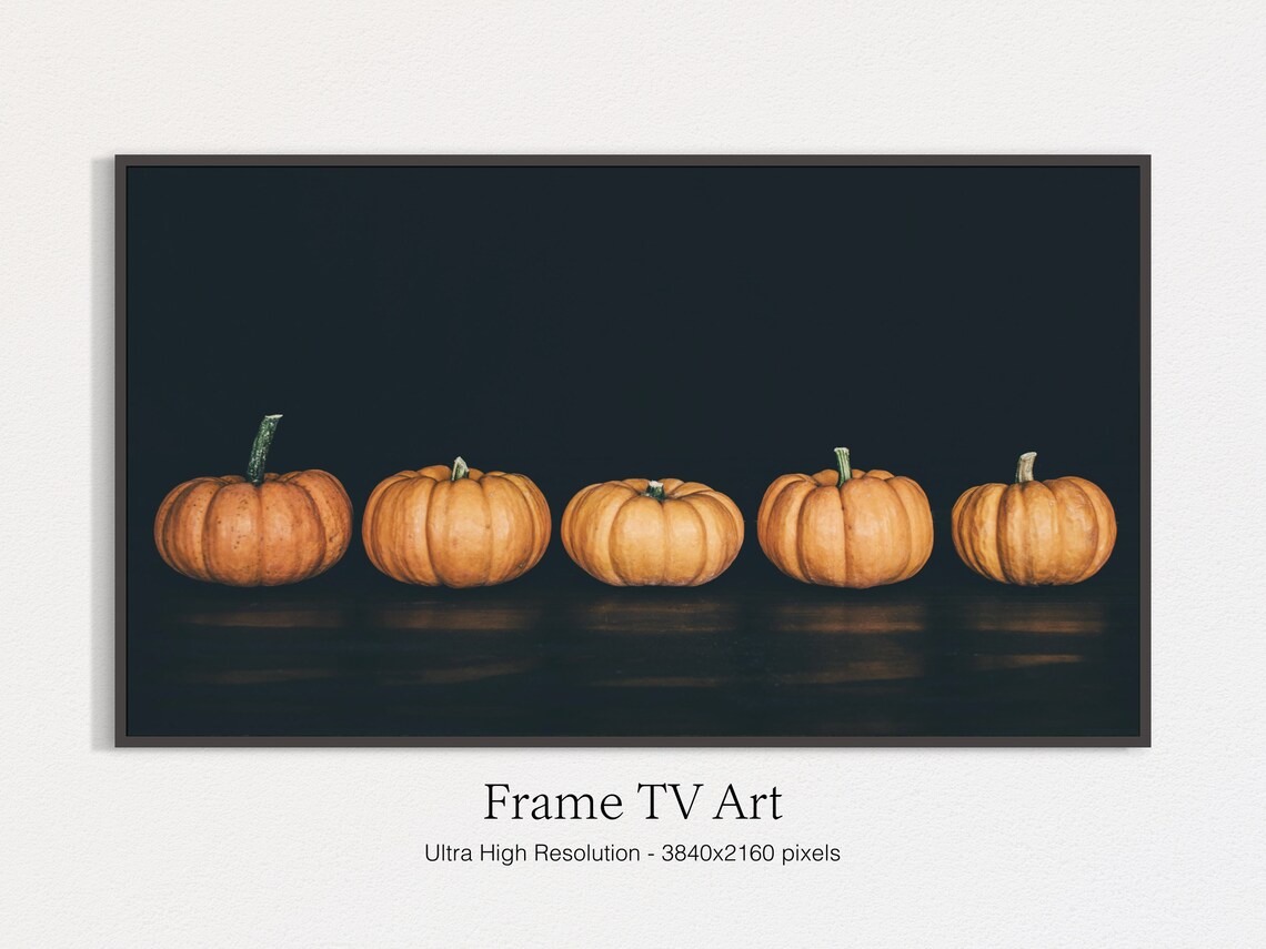 Halloween Fall Autumn Pumpkins, Poster Print - Image 4