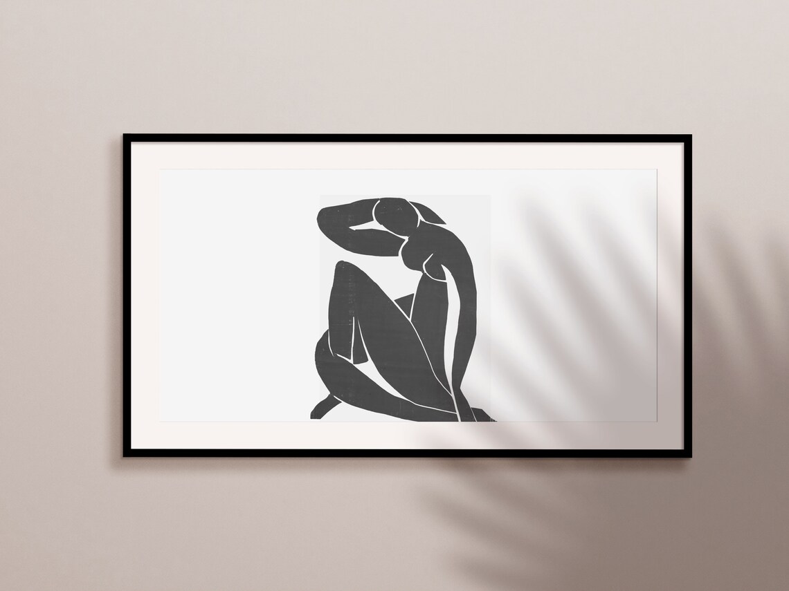 Matisse Woman Abstract Figure Modern Art Print - Image 3