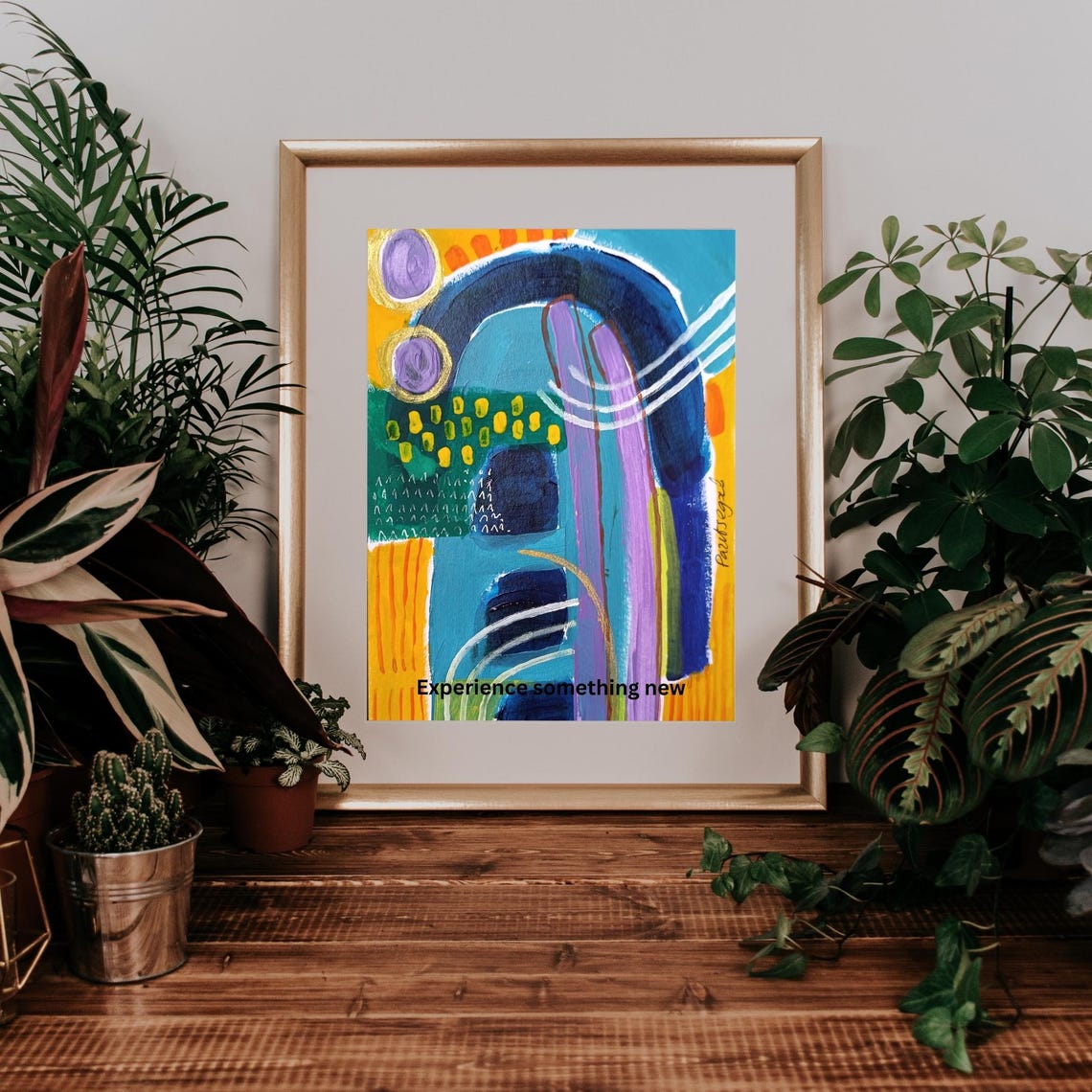 Bold Abstract Wall Art Print Poster Motivational Wall Decor Modern Wall Art Abstract Painting Abstract Art Print Modern Wall Art - Image 3