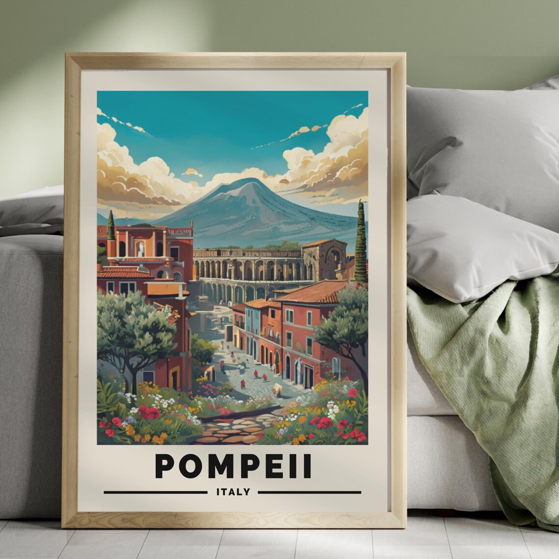 Pompeii - Mediterranean Travel Art - Image 4