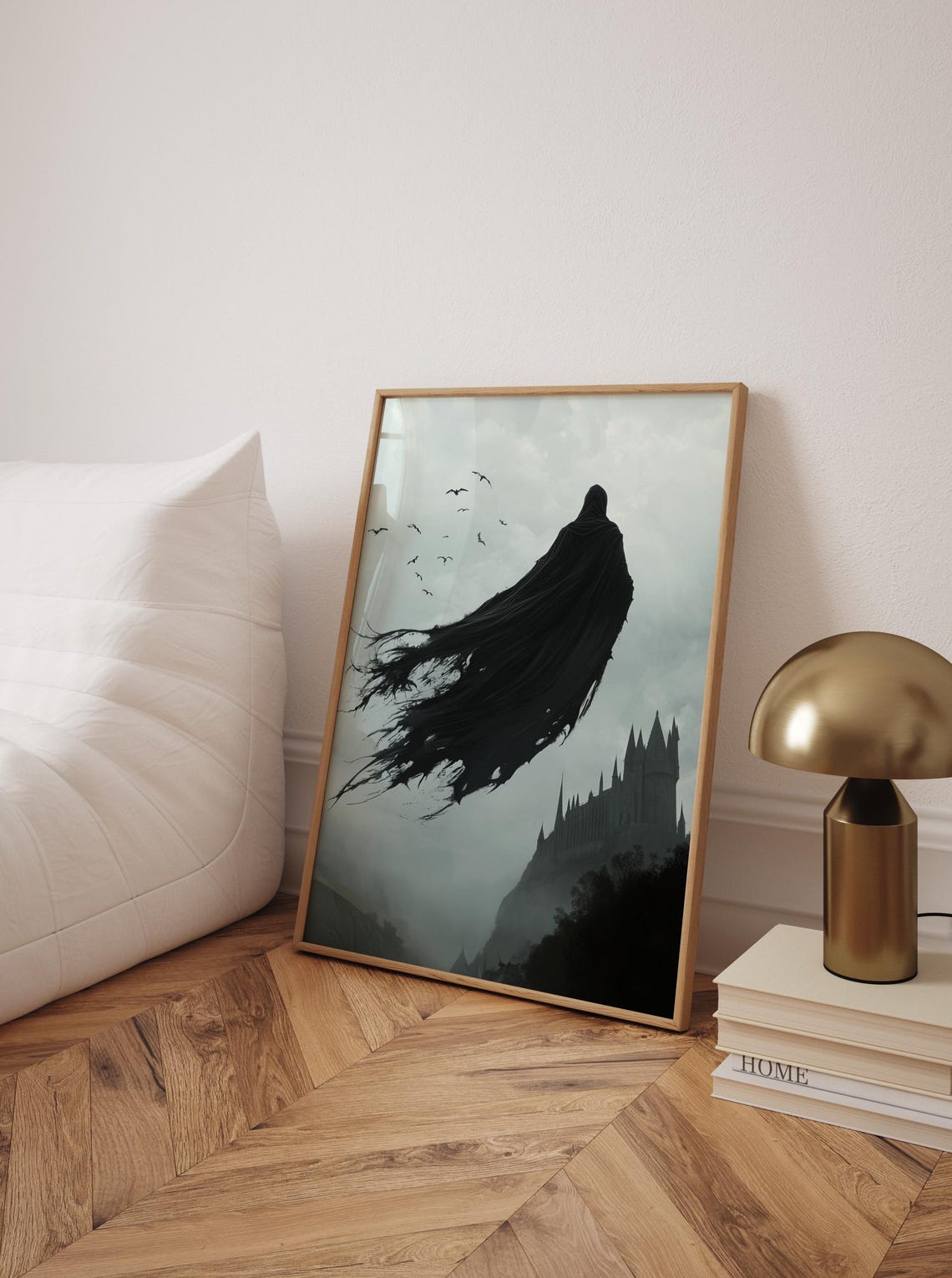 Dementor Halloween Vintage Art Print - Image 2