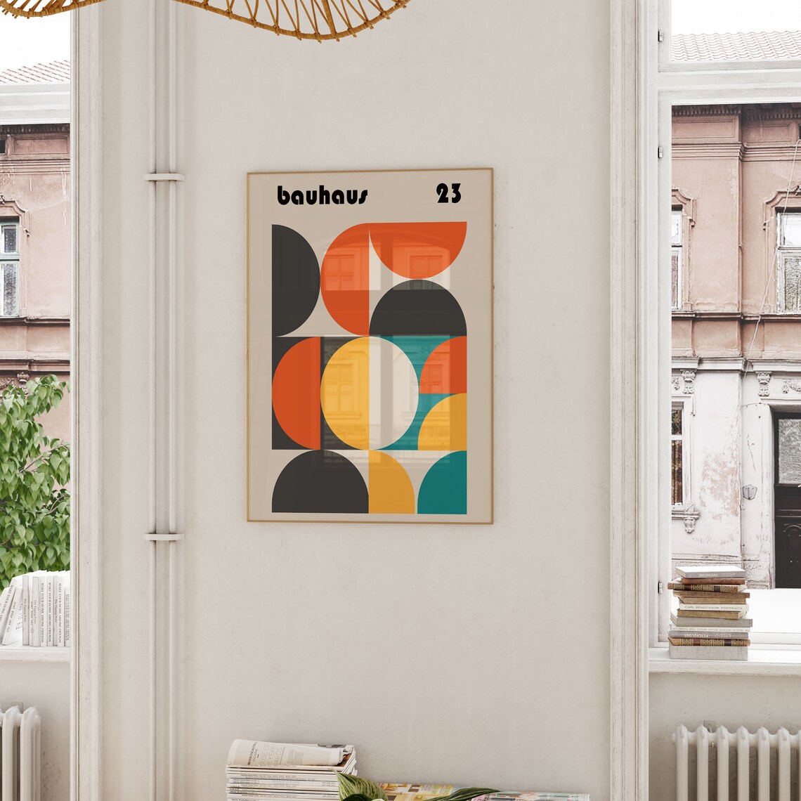 Bauhaus Art Print, Modern Abstract Wall Art - Image 6