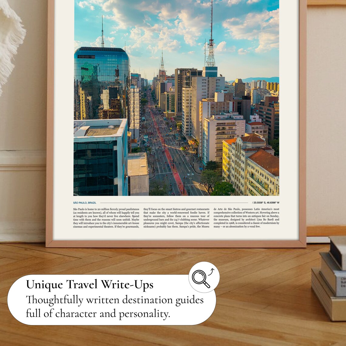 Sao Paulo Brazil Wall Art Print - Image 2
