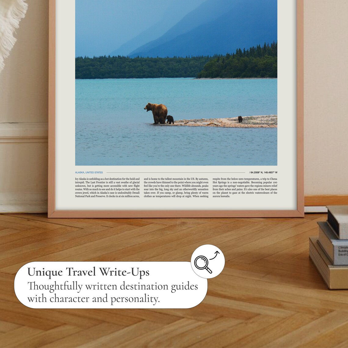 Alaska Travel Photography Poster Print - Image 2