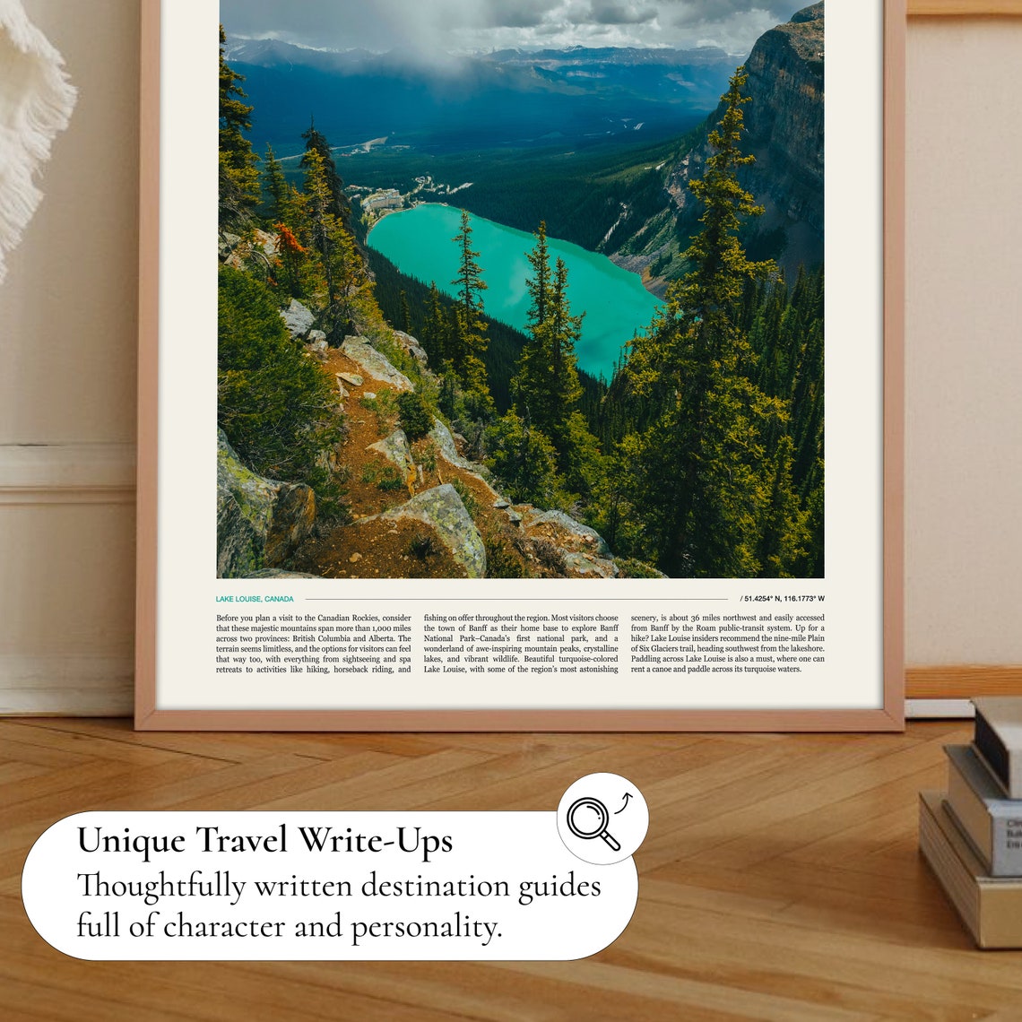 Lake Louise Print Lake Louise Poster Lake Louise Wall Art Lake Louise Art Print Lake Louise Artwork Lake Louise Photo Canada Print - Image 2