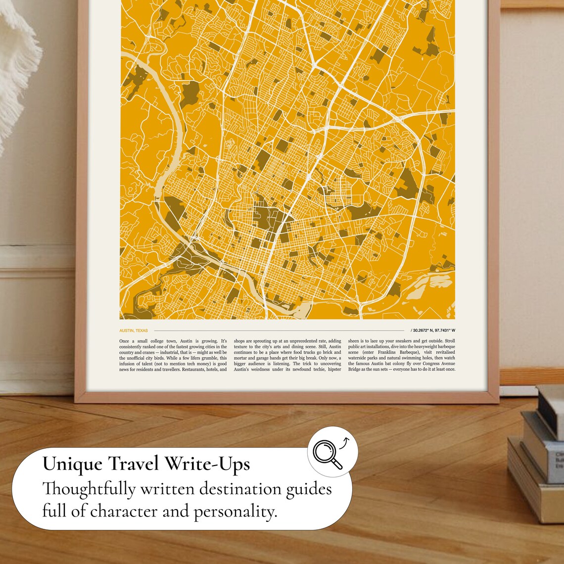 Austin Map Print, Austin Travel Poster - Image 2