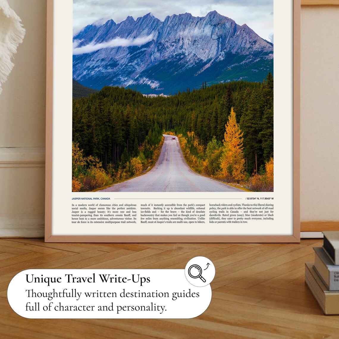 Jasper National Park Travel Poster, Jasper Print - Image 2