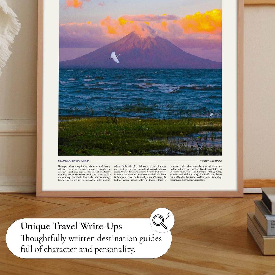 Nicaragua Print Nicaragua Poster Nicaragua Wall Art Nicaragua Art Print Nicaragua Photo Nicaragua Travel Nicaragua Artwork Travel Art - Image 2