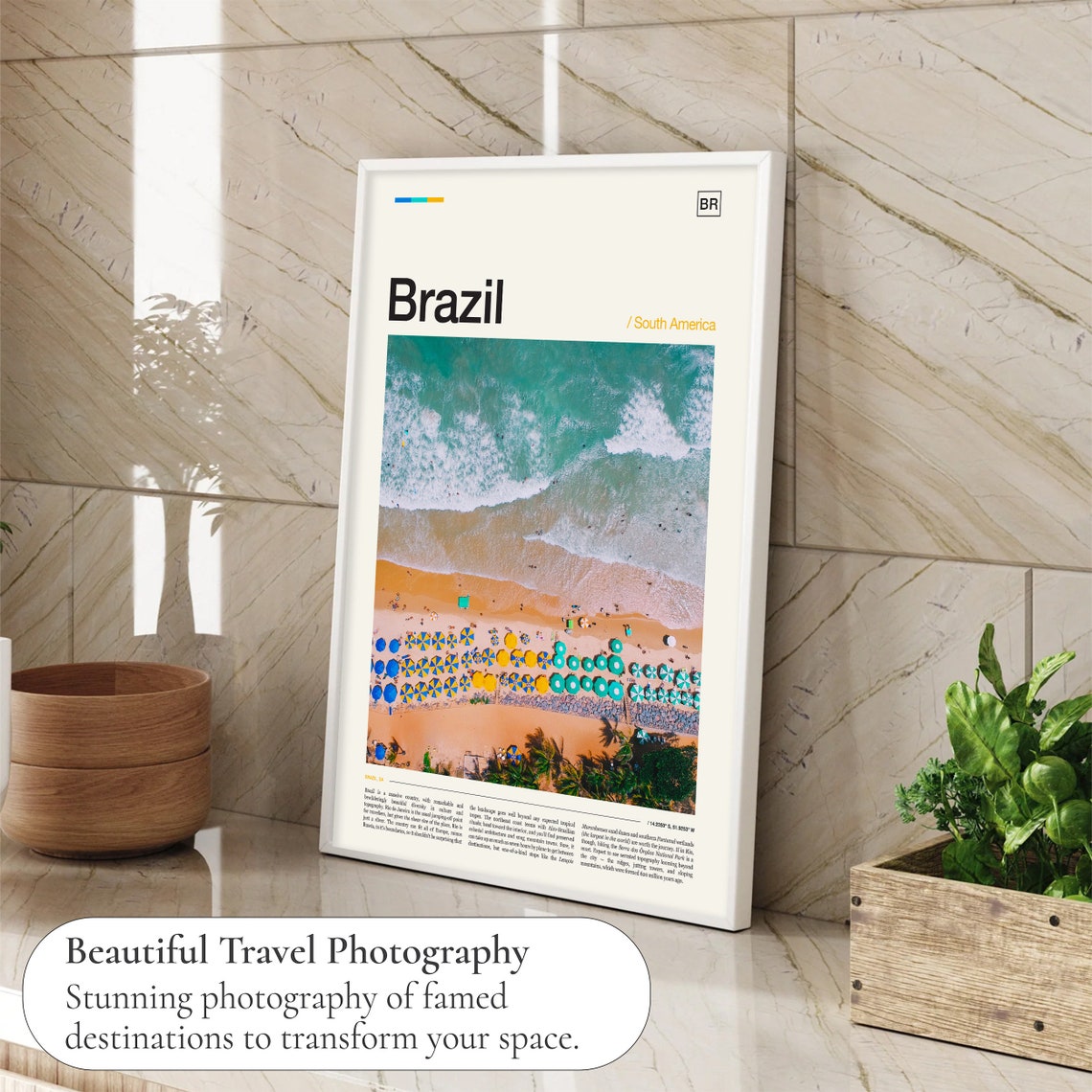 Brazil Print Brazil Poster Brazil Art Brazil Wall Art Brazilian Art Brazil Photography Rio De Janeiro Print Rio De Janeiro Gift - Image 4