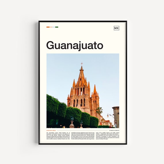 Guanajuato Print Guanajuato Poster Guanajuato Wall At Guanajuato Art Guanajuato Travel Guanajuato Art Print Guanajuato Photo Mexico