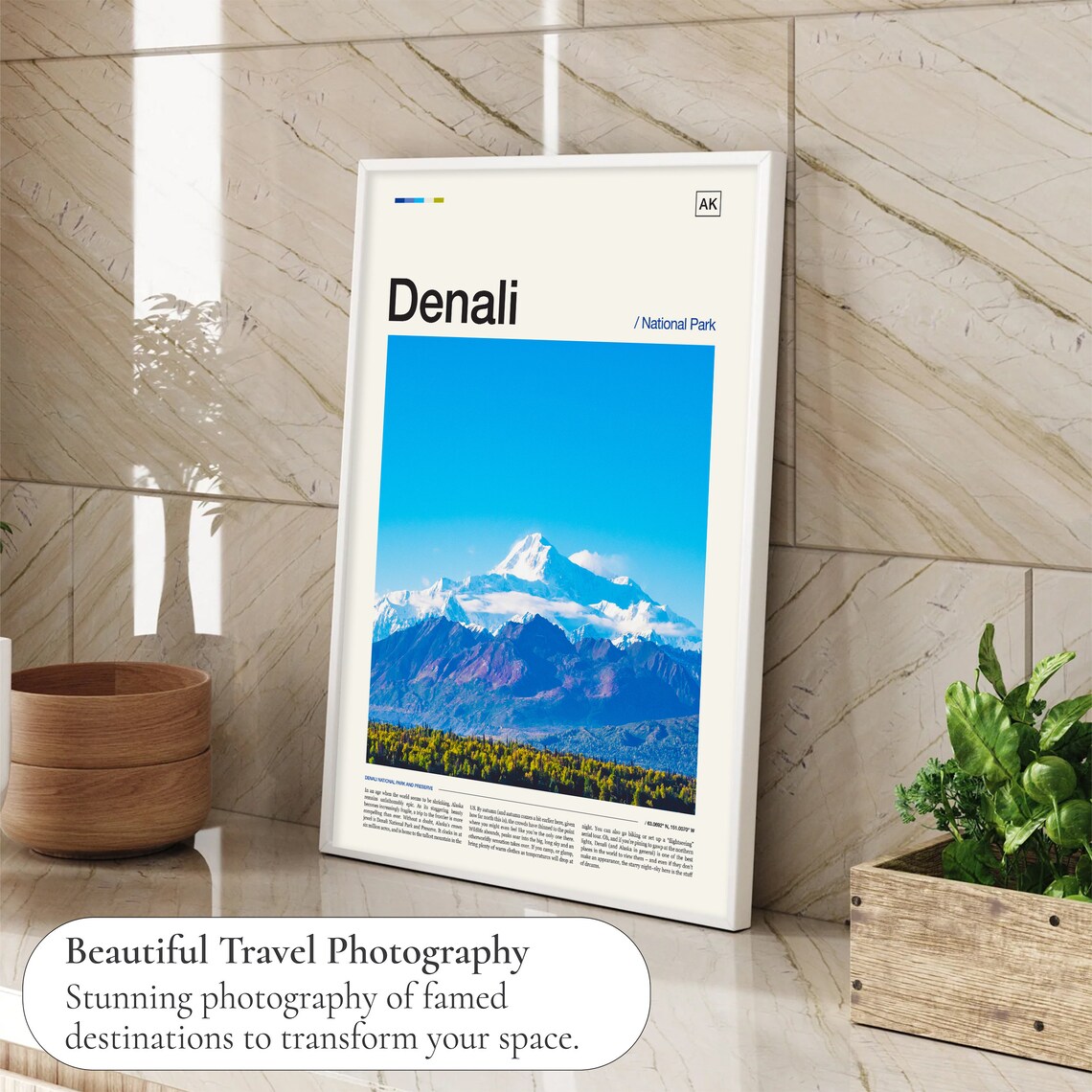 Denali National Park Alaska Photo Poster - Image 4