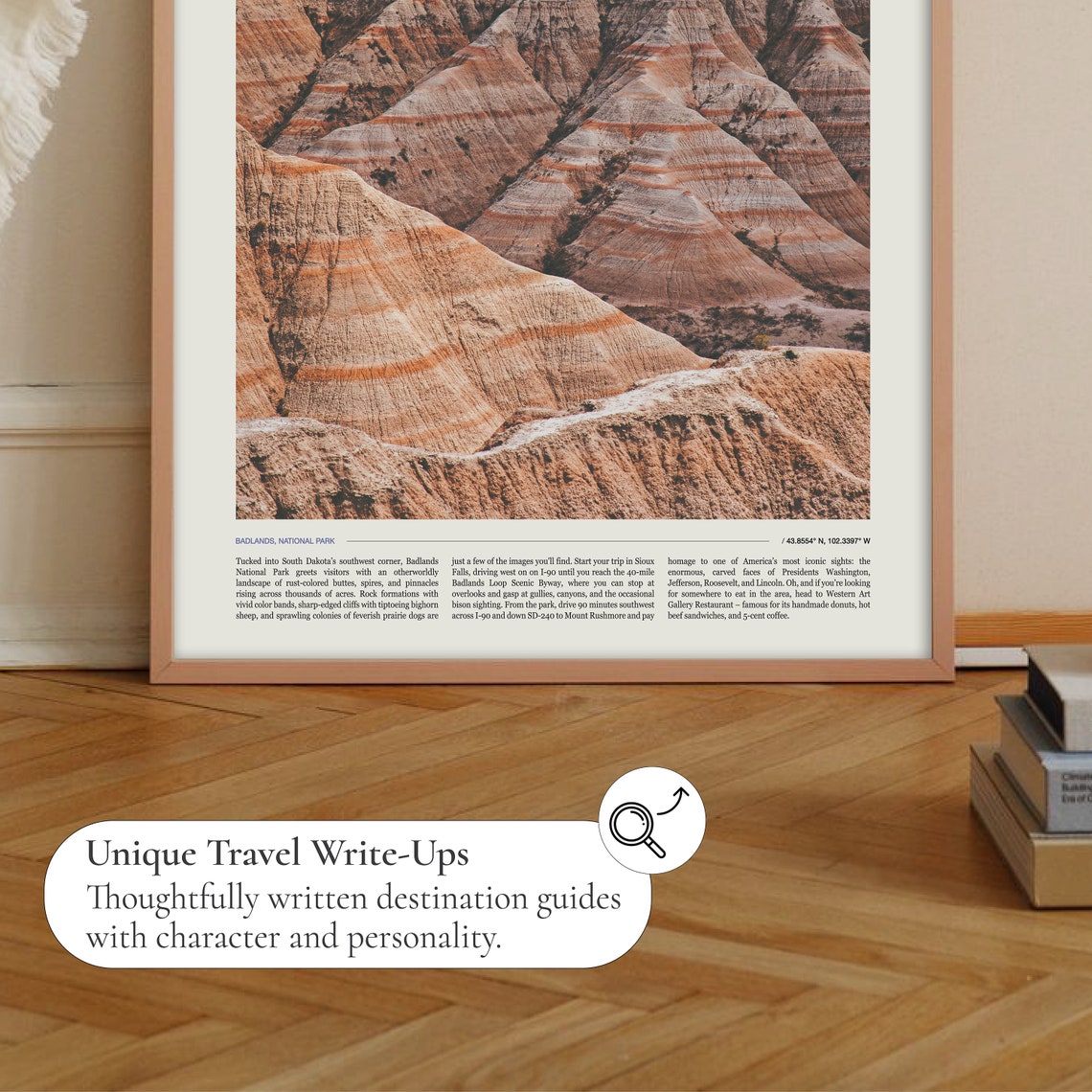 Badlands National Park Print Badlands Print Badlands Poster Badlands Wall Art Badlands Art Print Badlands Photo Badlands Travel - Image 2