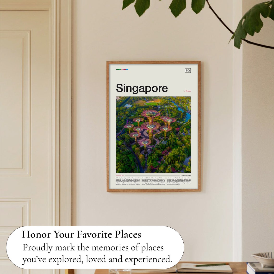 Singapore Print Singapore Wall Art Singapore Art Print Singapore Poster Singapore Travel Print Singapore Photo Singapore Photography - Image 5