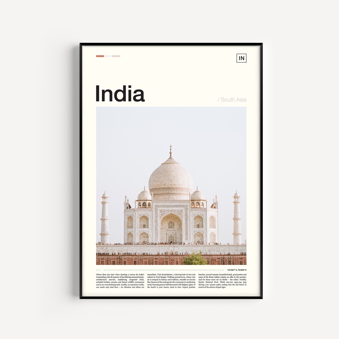 India Print India Poster India Wall Art India Art Print India Travel Poster India Photo India Artwork Taj Mahal Print Taj Mahal Art