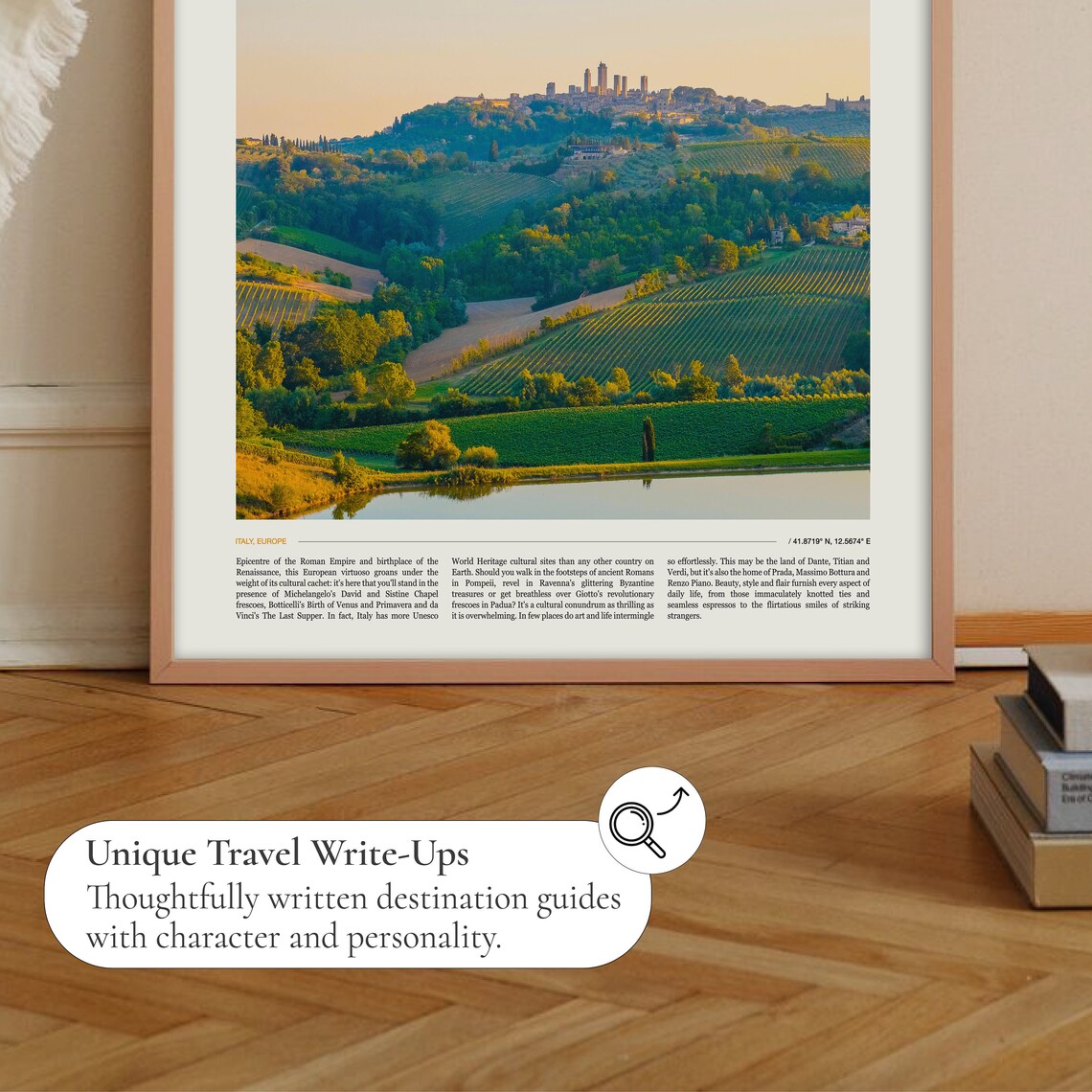 Italy Travel Poster, European Wall Art Print - Image 2