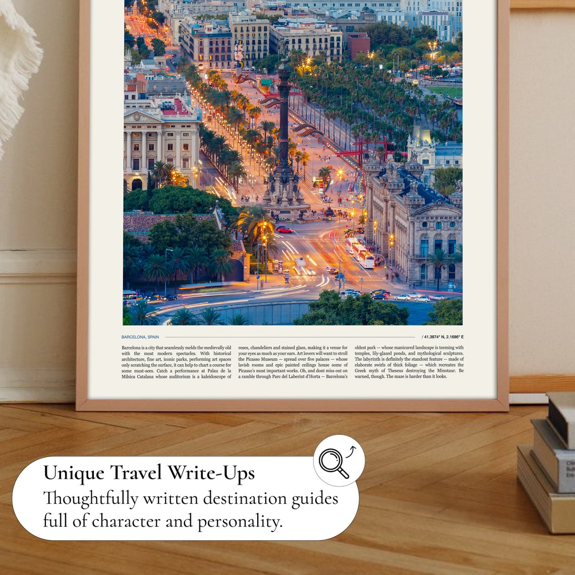 Barcelona Poster Barcelona Travel Barcelona Spain Barcelona Photo Barcelona Art Barcelona Gift Spain Poster Barcelona Print - Image 2