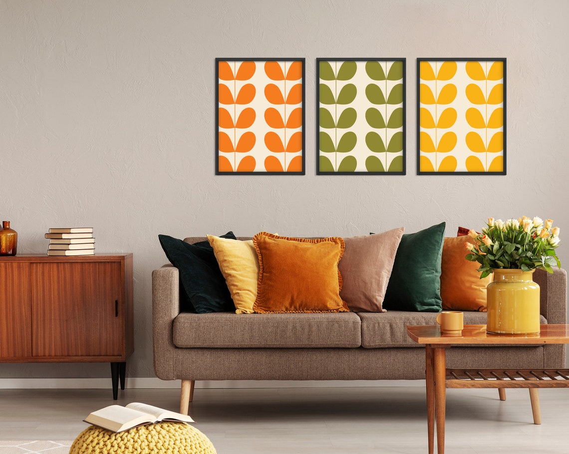 Mid Century Art, Minimalist Poster Print - Image 2