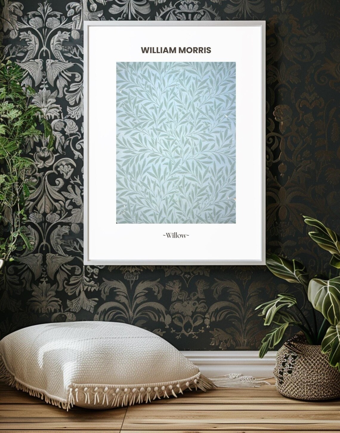 William Morris Willow Pattern, Home Decor Art