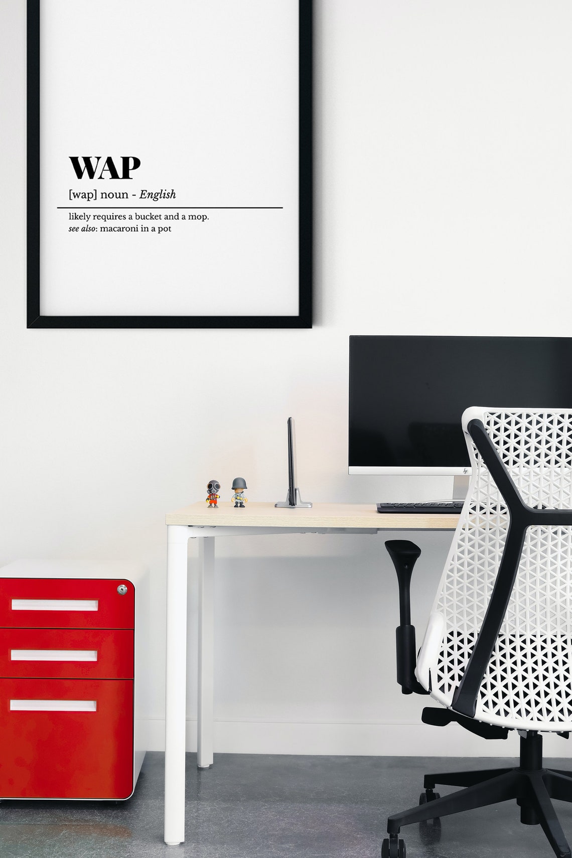 WAP Definition Funny Dictionary Sarcastic Music Lyric Office Poster - Image 3