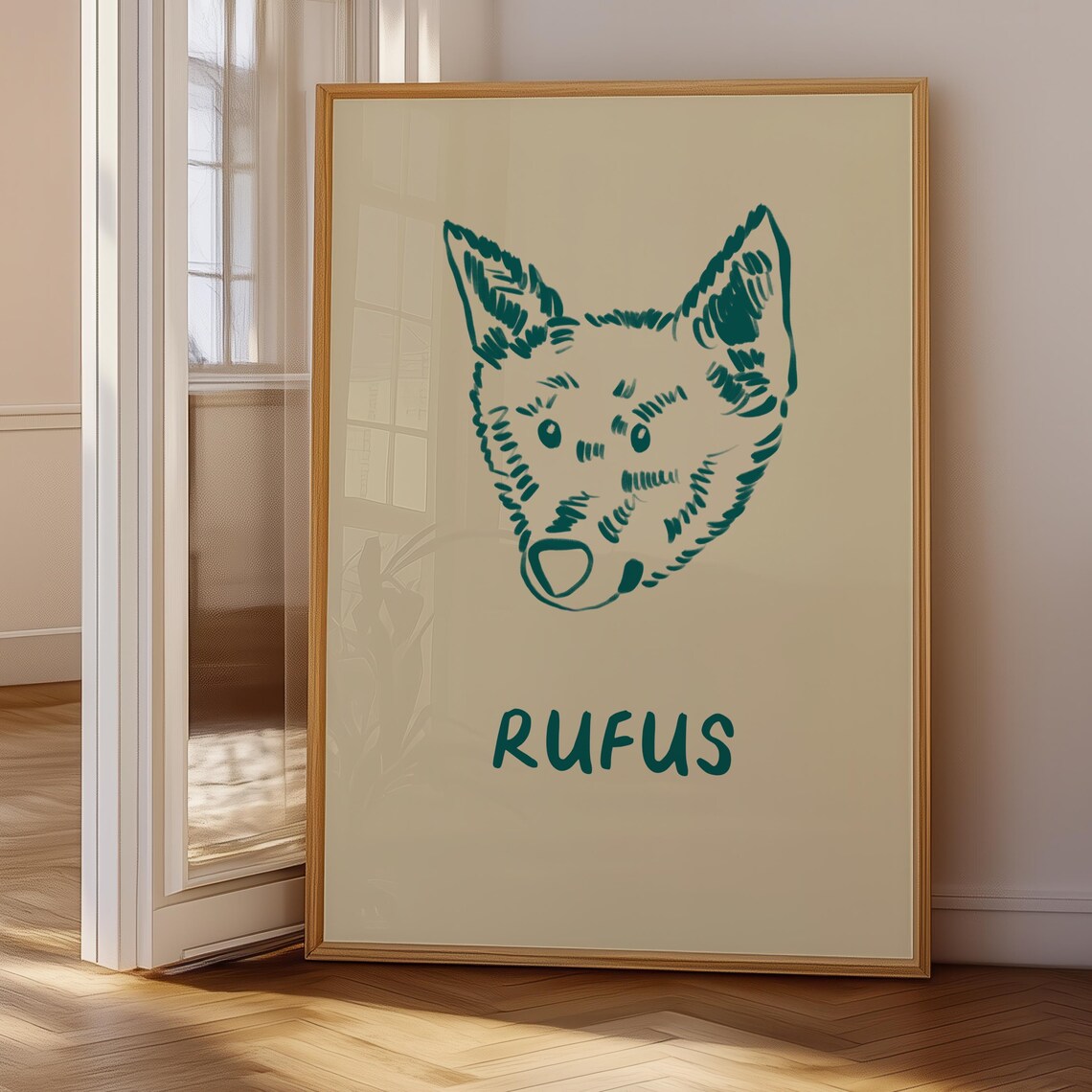 Custom Dog Portrait, Badly Drawn Pet Art - Image 3