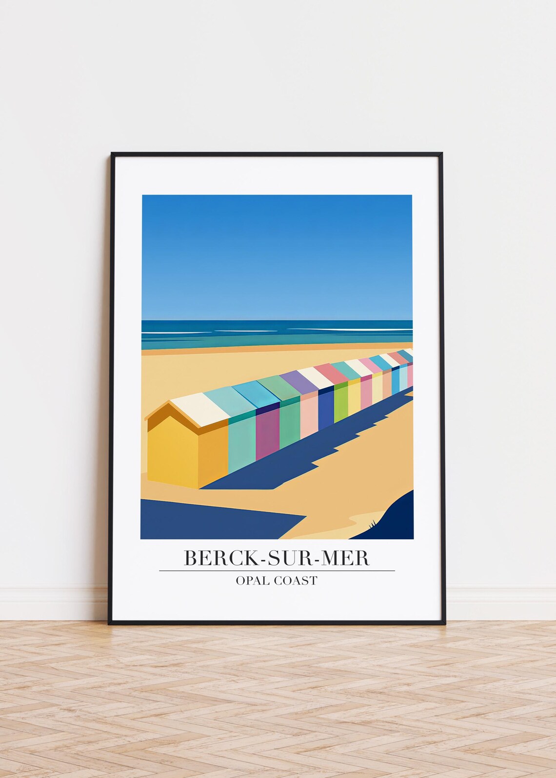 Bercksurmer France City Skyline Poster Print