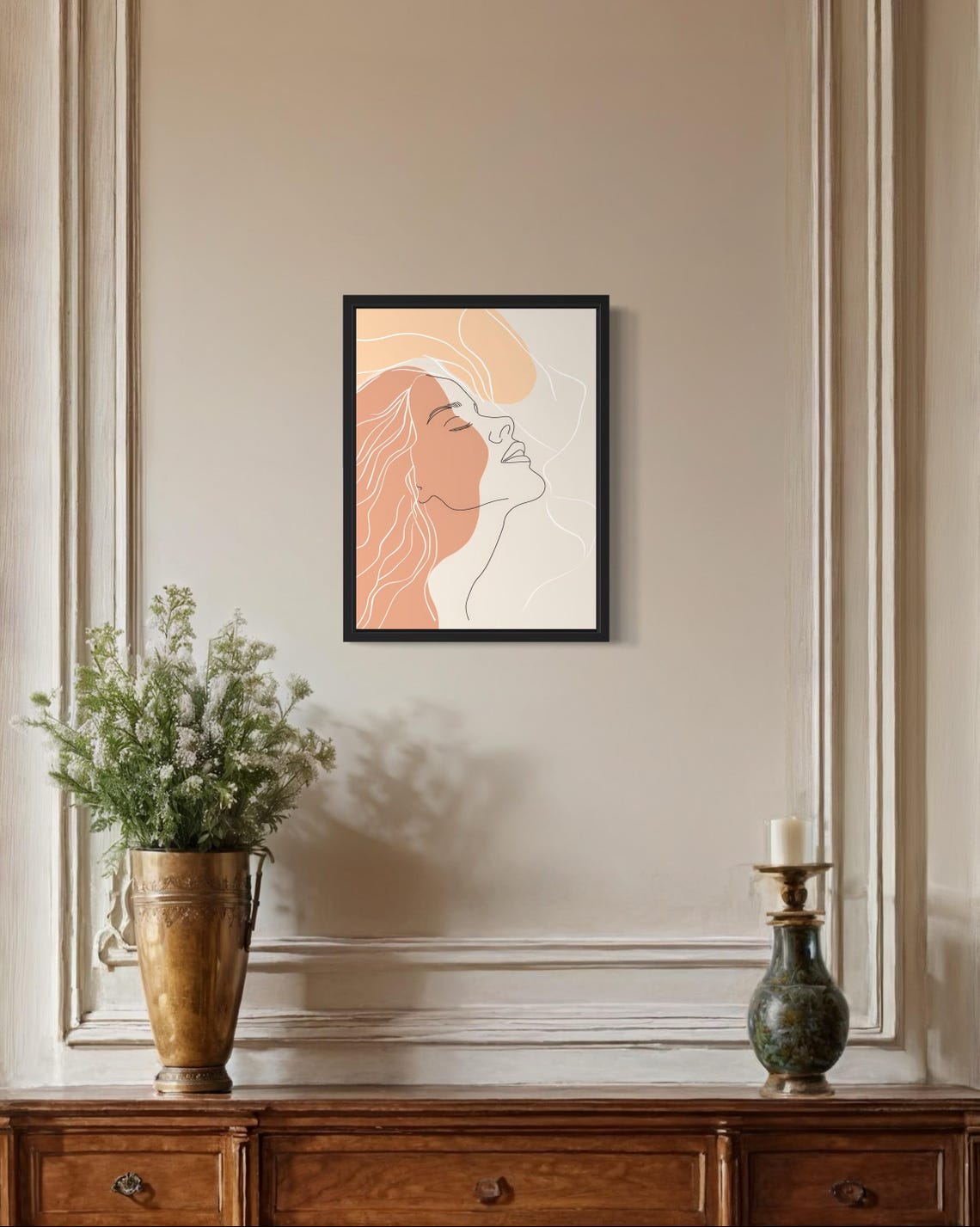Female Boho Art Print, Boho Decor - Image 2