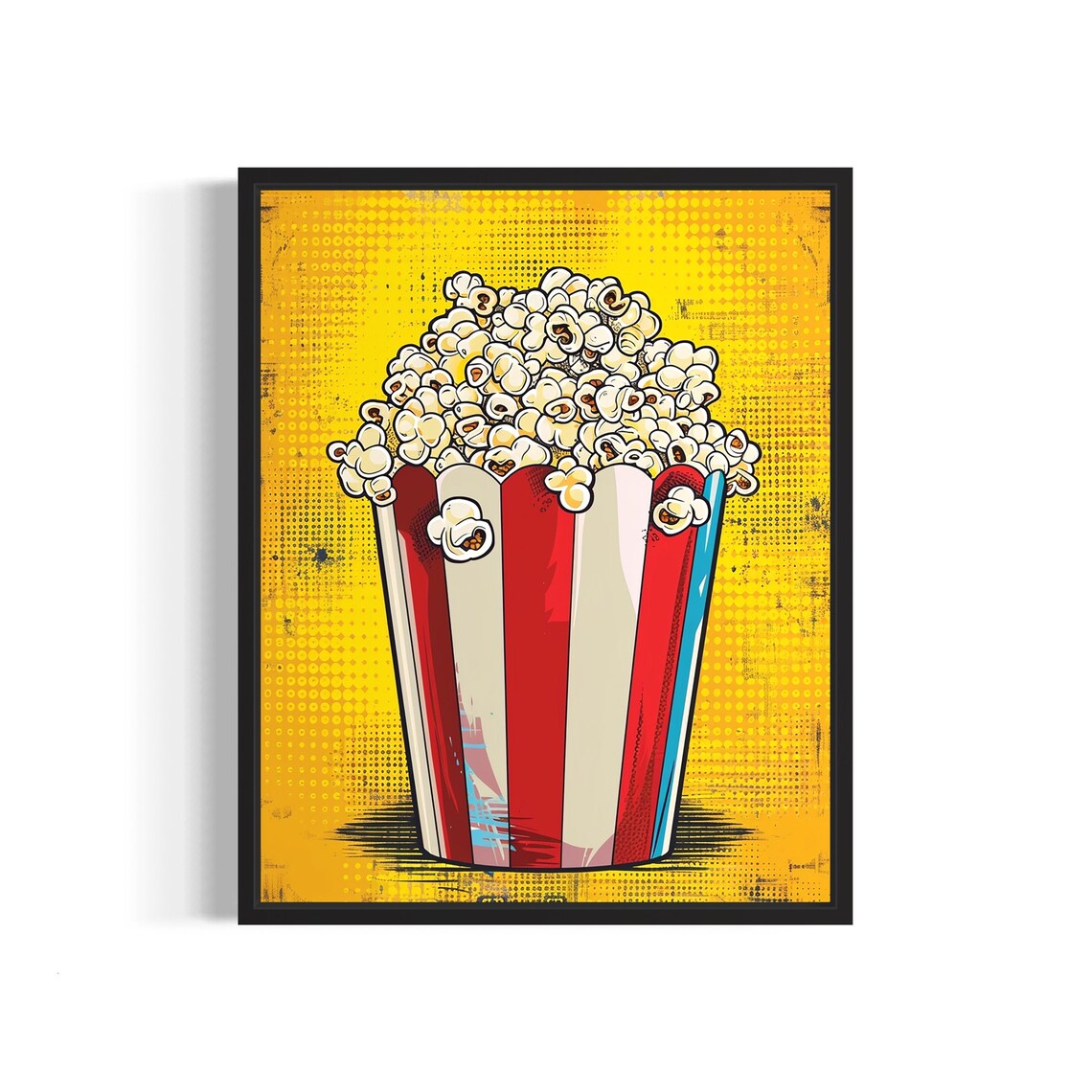 Popcorn Pop Art, Retro Vintage Collection