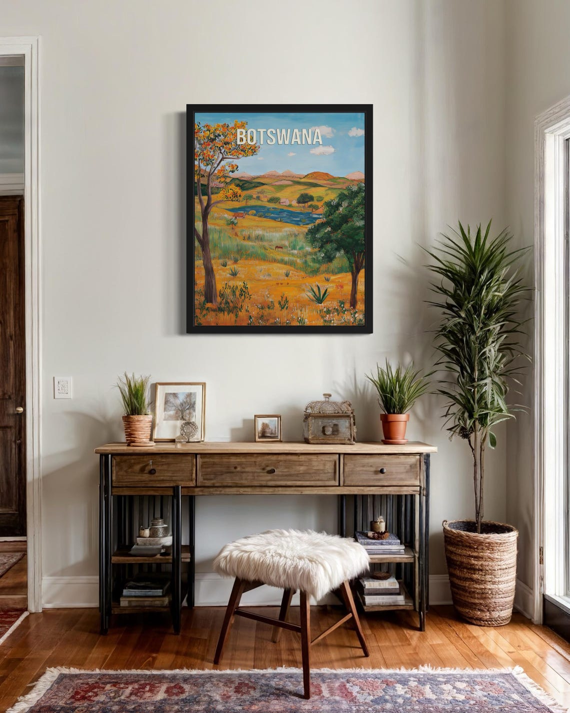 Botswana Europe Scenery Art Print - Image 3