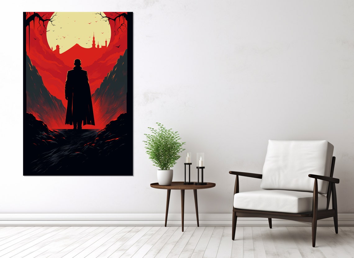 Dracula Gothic Art Print - Image 2