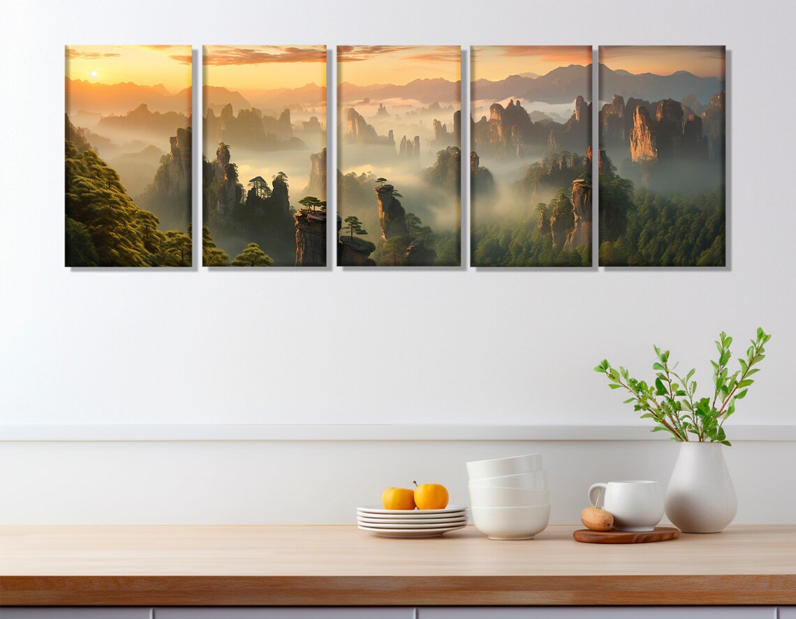 Zhangjiajie National Forest Park, China Art Print - Image 3