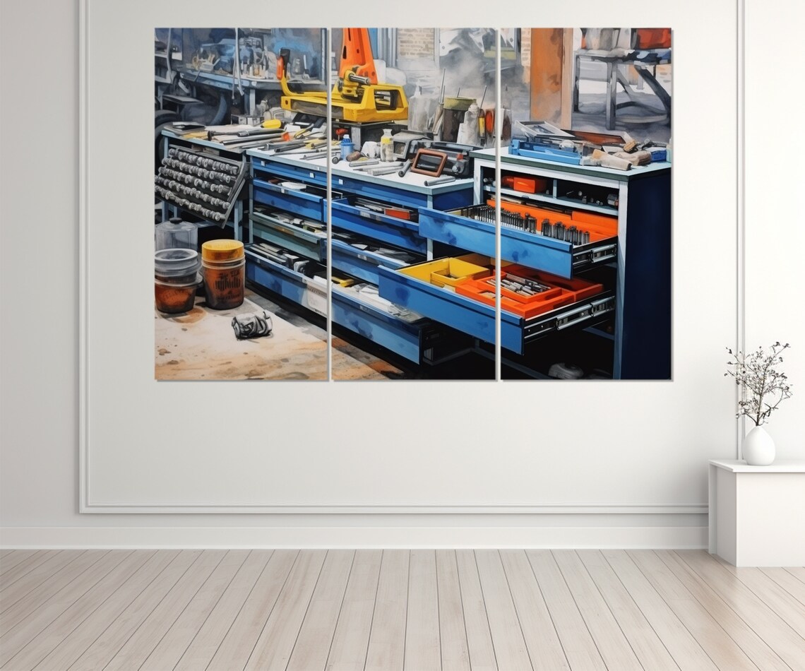 Workshop Wall Art, Mechanic Gift - Image 3