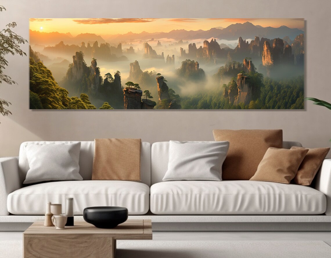 Zhangjiajie National Forest Park, China Art Print