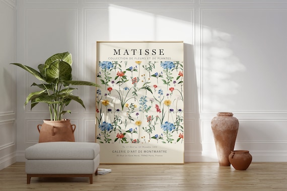 Matisse Tokyo Flower Poster Print