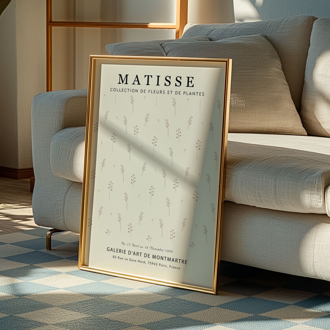 Matisse Flower Market Botanical Poster, Tokyo - Image 5
