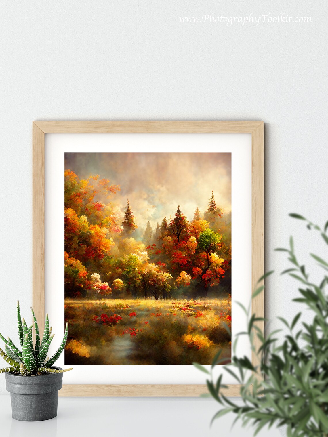 Autumn Landscape Fall Decor Art Print - Image 5