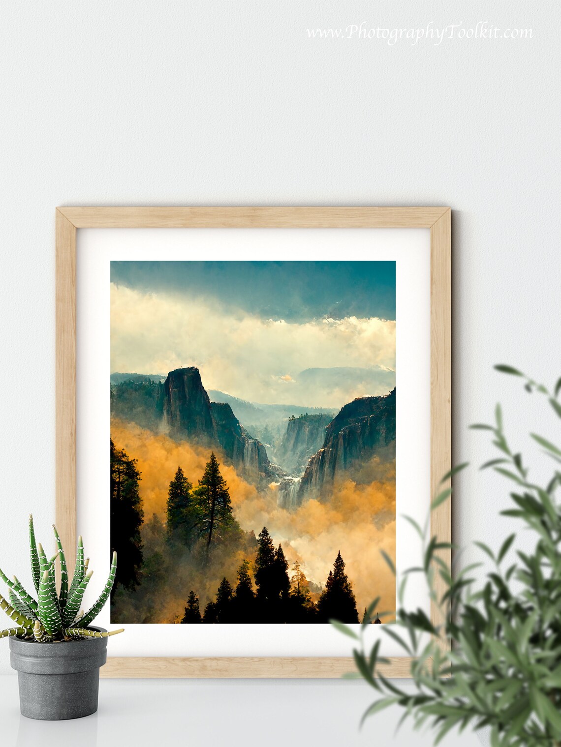 Yosemite National Park Mountain Art Poster - Image 5