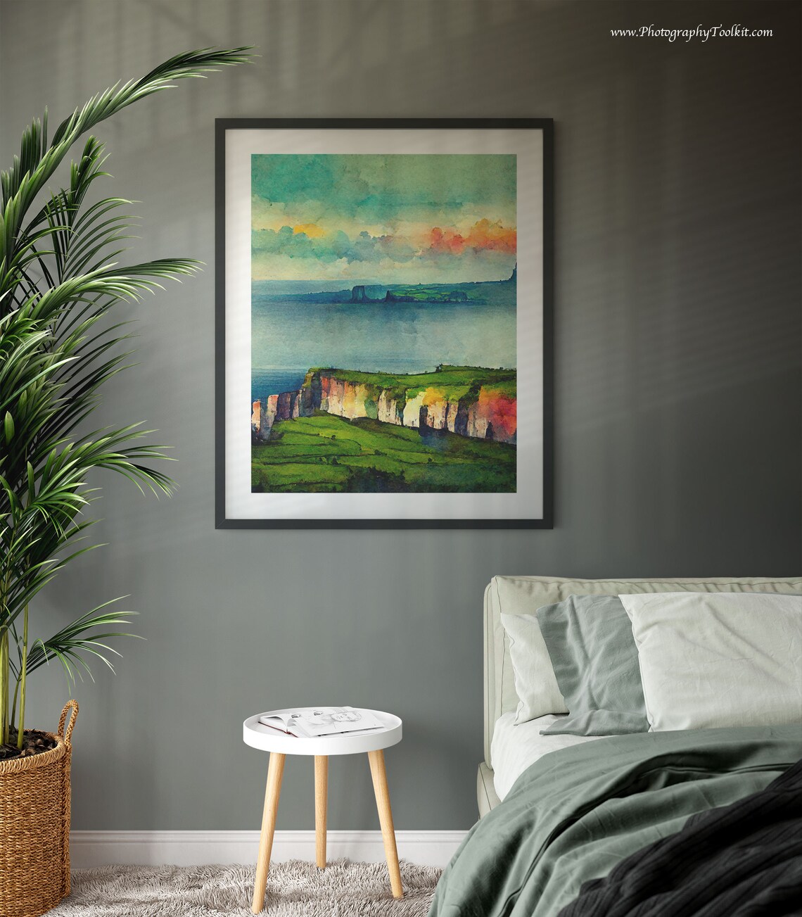 Cliffs Of Moher Travel Print, Irish Landscape Poster - Image 3