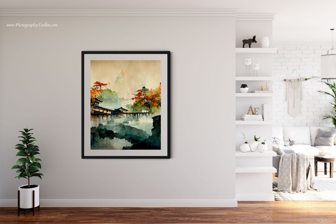 Kyoto Wall Art Kyoto Japan Print Kyoto Travel Poster Japanese Art Print Japanese Art Japanese Wall Art Japan Wall Art Japan Print - Image 4
