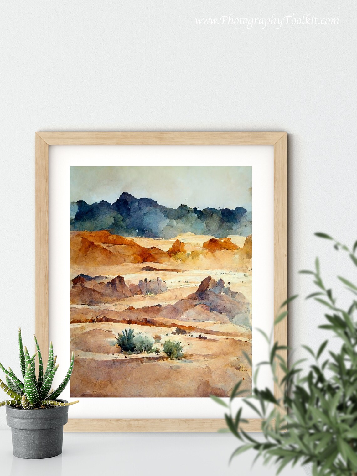 Desert Print Boho Western Decor Southwest Desert Print Desert Desert Landscape Boho Wall Decor Western Decor Retro Art - Image 5